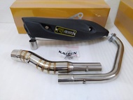 Knalpot Model Standart Racing ROB1 ROB 1 Fullset Jupiter MX135 MX150 MX 135 150 King New Old