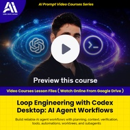 Learn Ai Prompting Course - Loop Engineering with Codex Desktop AI Agent Workflows | Ai LLM Prompt V