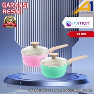 Numan Sauce Pan Numan 16 CM Y4 001 / Milk Pan 16 cm with Glass Lid