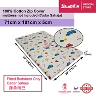 Baby Playpen Mattress Cotton Zip Cover  (71cm x 101cm x 5cm)(Cadar Bayi(Zip))(HA438/HA455/HA451/HA45