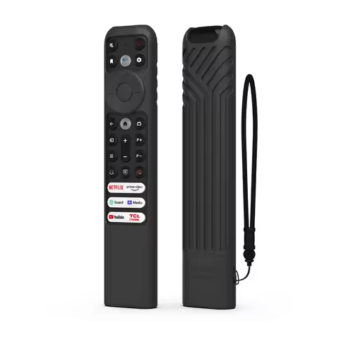 Silicone Case for TCL Smart QLED Voice Android TV Remote Control RC902V1 C635/C735 Dustproof Cover f