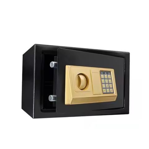 EGFirtor Mini Security Safety Box Digital Password Portable Box Drop Cash Safe Box Jewelry Money Ant