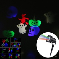 Holiday Lawn Garden Light Christmas Projection Light Ground Insert Snowflake Garden Outdoor Dream Li