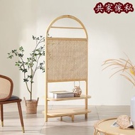 DJ335 日式藤編屏風 隔斷屏 隔板 屏風架 Screen porch cabinet