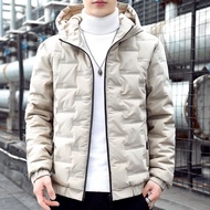 Down Padded Jacket Spring Cotton Down Padded Jacket Spring Padded Jacket Men Trendy Jacket Casual Youth Jacket Trendy All-Match Padded Jacket Top 3.30