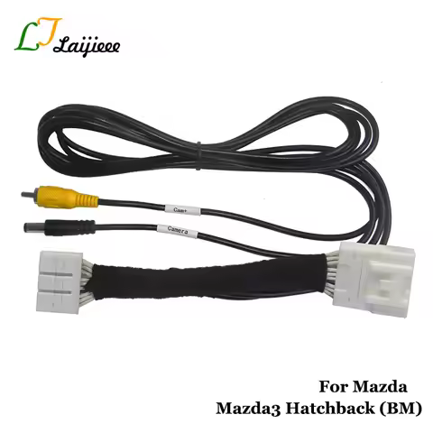 20 Pin Camera Connector C20 For Mazda 3 Mazda3 Hatchback BM BN Rear Backup Reverse Camera To OEM Scr