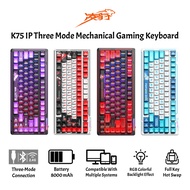 Lingbao K75 Tri-Mode 82 Keys Mechanical Keyboard Gaming