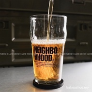Neighborhood GLASS Cup Pintake Cup NBHD PINT GLASS Beer Coffee Drink Cup 24AW TJU1 F8H5 HFIA