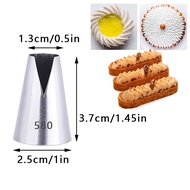 หัวบีบครีม เบอร์ 1M 2D 6B หัวบีบเค้ก หัวบีบ บีบครีม ทำขนม ทำคุกกี้