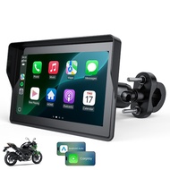 WonVon 5 Inch Motorcycle Carplay GPS Navigation System with Apple Carplay and Android Auto Portable 