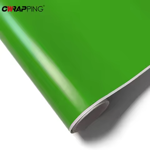 Car Body Matte Vinyl Film Sticker Matte Apple Green Vinyl Auto Wrap Film Wrap Stickers Waterproof Fi