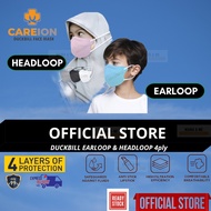 Careion Duckbill 3D Kid Earloop / Headloop 4-12 years old 4ply Face Mask Budak Children Mask 6D Supmedi Medishield
