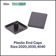Plastic End Cap Black Plastic Cover Aluminum Profile 2020 3030 4040