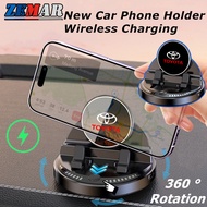 Toyota New Wireless Charging Phone Holder Center Console Navigation Dedicated Mobile Phone Holder fo