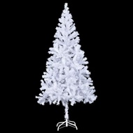 คริสต์มาส ต้นคริสต์มาสประดับตกแต่ง ขนาด 180 ซม./6ฟุต สีขาว Christmas tree size 180 cm./6 feet white