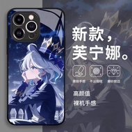 Fufina IQOO13 Phone Case Glass Metal Paint Protection Cover for Vivo Original God Liyuan Neo9/8/7/Z9