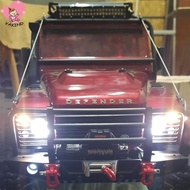 【สินค้าใหม่】เครื่องกว้านโลหะจำลองอัตโนมัติสำหรับตีนตะขาบ RC Traxxas HSP รถ D90เรดแคท1/10