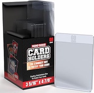 Semi Rigid Card Holders for PSA, SGC, BGS, CSG Grading – 160 Bundle - Baseball Card Sleeves - 80 Car