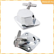 [BlesiyaedMY] Durable Open Drum Base Stand Drum Rack Holder Clamp Drum Tom Mounting Bracket