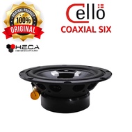 Speaker with Soft Dome Tweeter CELLO Coaxial Six [ORIGINAL]