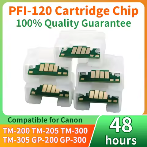 PFI-120 PFI120 ARC Chip For Canon imagePROGRAF TM-200 TM200 TM-205 TM-300 TM-305 TM300 GP-200 GP-300