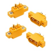 Amass XT60E-M Mountable XT60E Male Plug Connector XT60 RC Plastic Metal