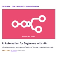 Ai Video Course-AI Automation for Beginners with n8n