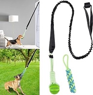SZJDGHWD Dog tug-of-war, Molar Cleaning, Rope Biting Toy, Outdoor Indoor Door, Rope Ball pet Toy.