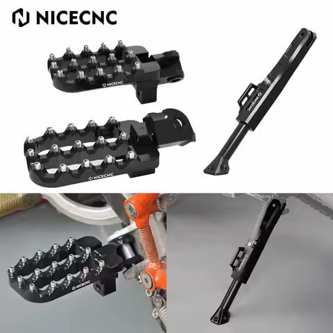 For KTM 690 SMC R 690 Enduro R 16-24 Lower 20mm Footrest Footpeg Adjustable Kickstand For Husqvarna 