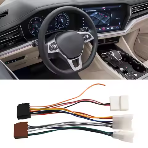 Direct Installation 16Pin ISO Adapter High Universality Fitment Reliable Performance Steering Wheel 