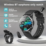 New X10 NFC Man Women Smart Watch With Earbuds Bluetooth Headset Two-In-One Blood Pressure Heart Rate Monitor Sports Smartwatch