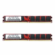 New For 4GB Kit 2x 2GB PC2-6400U DIMM DDR2 800MHz DIMM Desktop PC RAM Memory