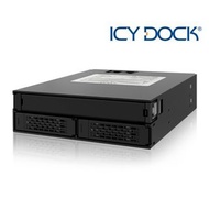 {MPower} 台灣名廠 ICY Dock MB994IPO-3SB Dual 2.5" SATA SAS SSD HDD Notebook ODD Mobile Rack 抽取架 - 原裝行貨