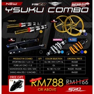 RM788 ONLY I Ysuku Combo Set I Sport Rim + Swing Arm +2 INCH / Monoshock Adjustable + Fork Lay -1.5 