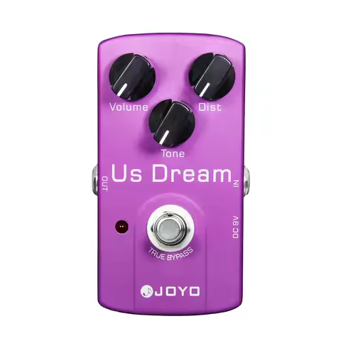 JOYO JF-34 US DREAM Distortion Guitar Effect Pedal High Gain Distortion Effect Driven Tube Amplifier