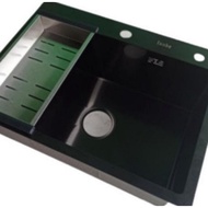 Kitchen Sink INOBE black 6045 "ORIGINAL" / Sink black 6045 INOBE