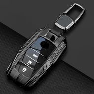Metal Car Remote Key Case Cover Shell Fob For Toyota Crown Mirai Alpharo Fortuner Hilux Corolla Priu