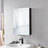 HY-D Bathroom Mirror Cabinet Bathroom Mirror Alumimum Bathroom Mirror Box Bathroom Cabinet Wall-Mounted Mirror Cabinet S