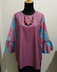 Blouse Kombinasi Batik