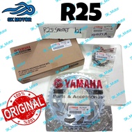 Yamaha YZF-R25 R25 Original Sprocket Set 1WD-WF544-00 Spoket Chain Rantai Spocket