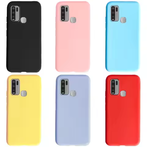 Matte Case For Vivo Y50 Back Cover Shockproof Silicone Soft Phone Cases For Vivo Y50 Y30 Coque 1935 