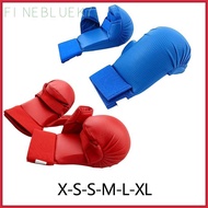 [finebluek7] Karate Gloves, MMA Gloves, Wrist Wraps, Boxing Gloves, Kickboxing Gloves for Sparring