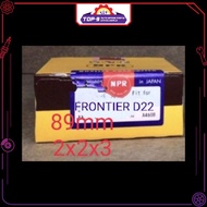 NISSAN FRONTIER D22 PISTON RING STANDRD JAPAN NPR 89mm 2x2x3