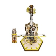 G6-3D Puzzle Cello Wooden Model Kit With Music Box For Hoyists And DIY Enthusiasts