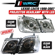 Lexus LX470 1998 - 2007 Projector Headlamp With Led