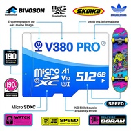 TF Micro SD Card V380 PRO CCTV Camera Memory 8 16 32 64 128 GB 256 512 1TB High Speed