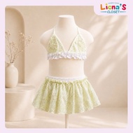 Blue Girls Beach Bikini Set Cute Girls 2-Piece Swimsuit - Jolie Kids