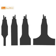 4PCS Electric Reciprocating Saw Saber Saw Blade Wall Cement Floor Rust Removal Cleaning Blade