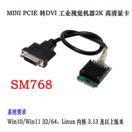 Mini PCIE SM768 2K DVI Industrial Grade Embedded GPU Server Graphics Card MPCIE