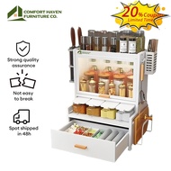 Comfort Haven Furniture Co.Countertop Dustproof Dishes Cabinet Rak Kitchen Pinggan Mangkuk Rak Dapur